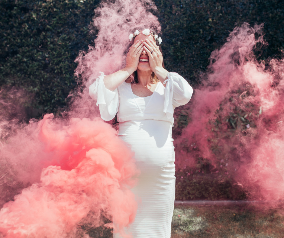 Przyszła mama na baby shower