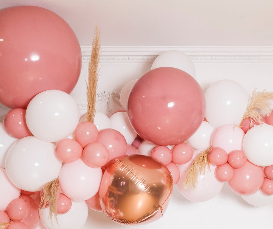 Balony na baby shower