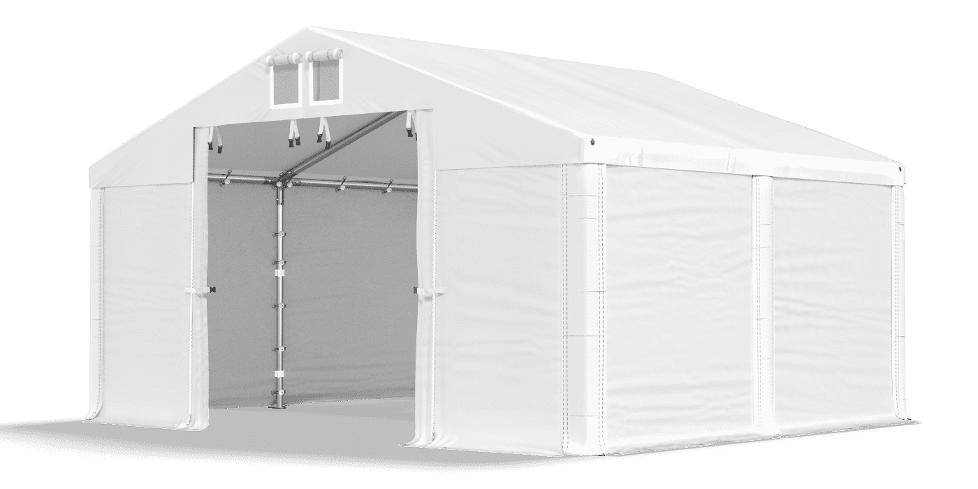 Mały namiot magazynowy