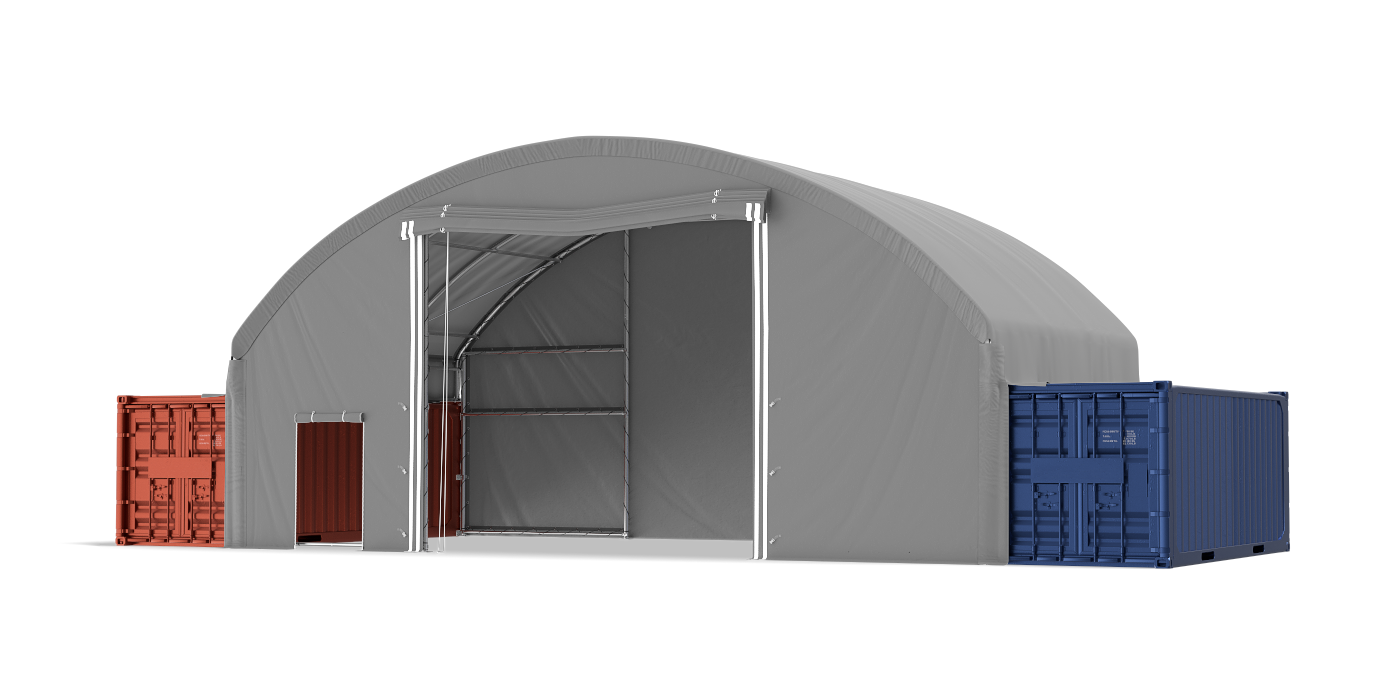 Zadaszenie na kontenery