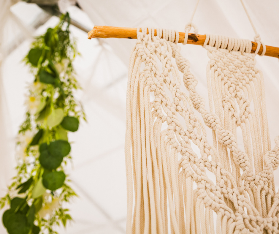 Dekoracje ze sznurków