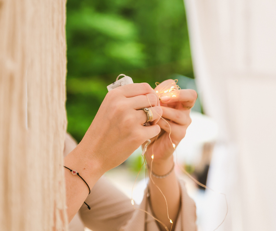 Światełka do namiotu imprezowego