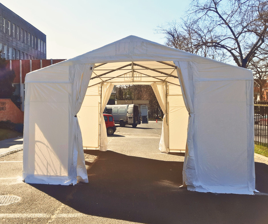 Sezonowy namiot na eventy