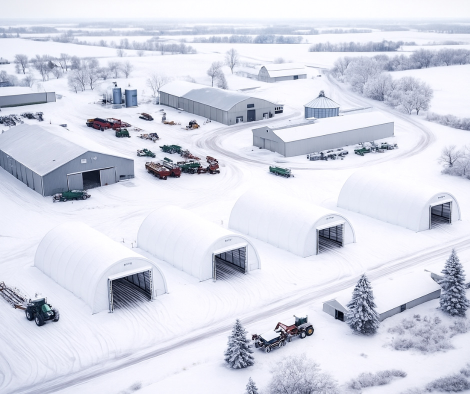 Duże gospodarstwo rolne