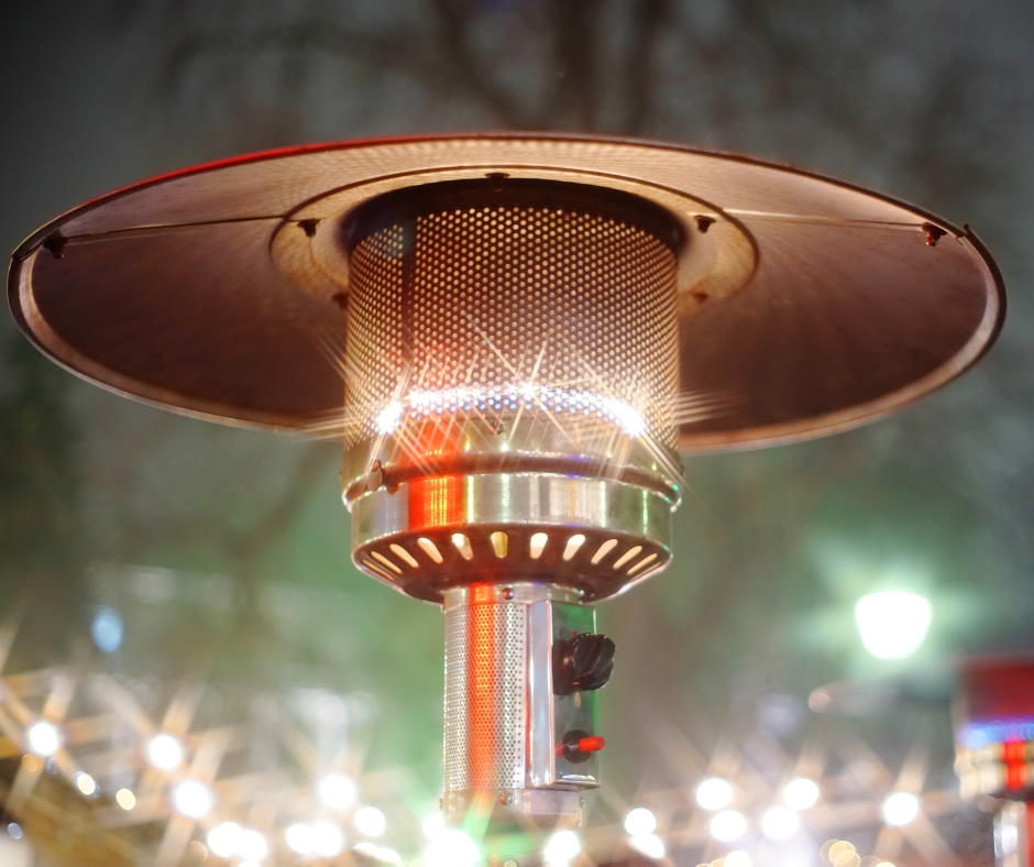 Ogrzewanie do namiotu handlowego