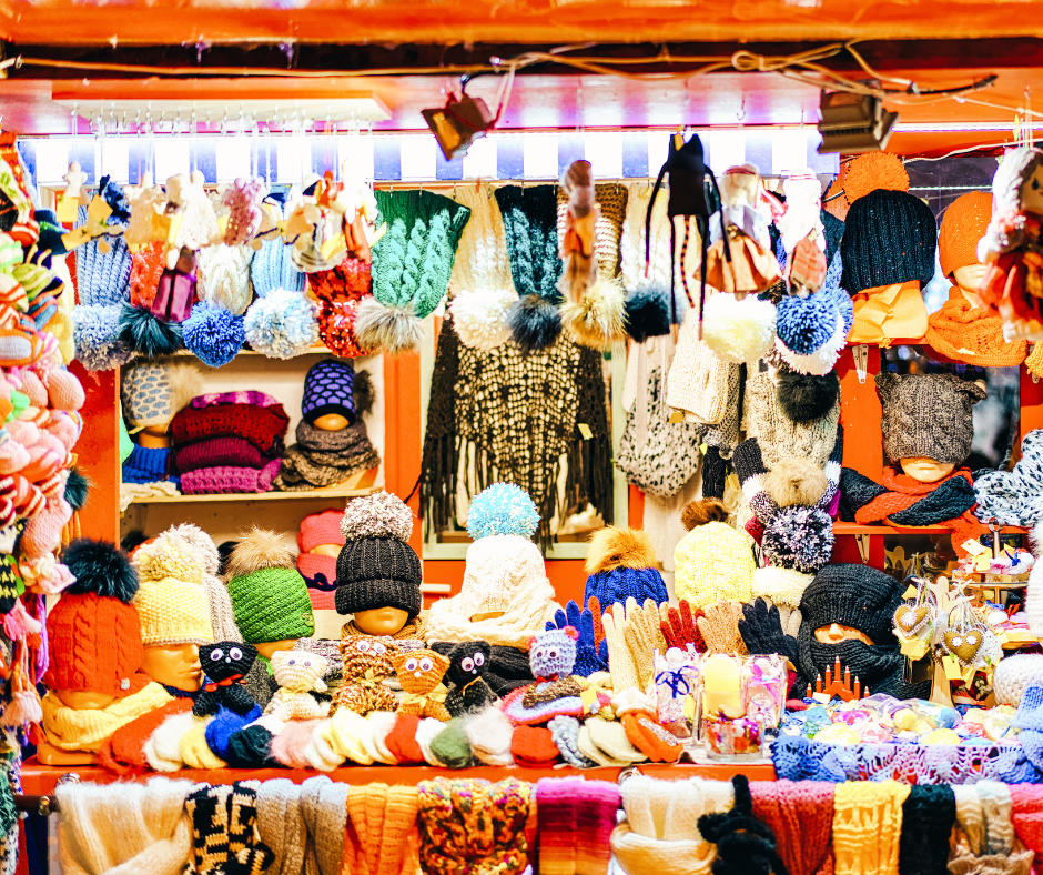 Atrakcyjny punkt handlowy z odzieżą