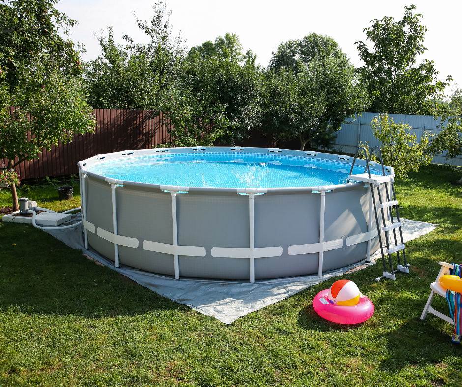Rozkładany basenik ogrodowy