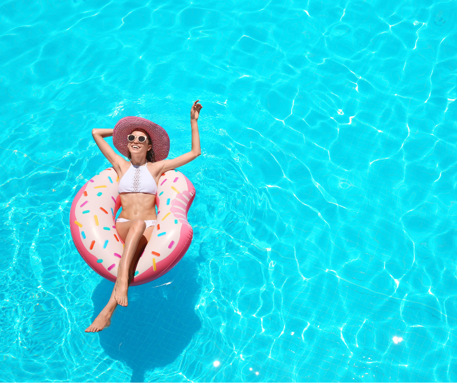 Relaks w przydomowym basenie