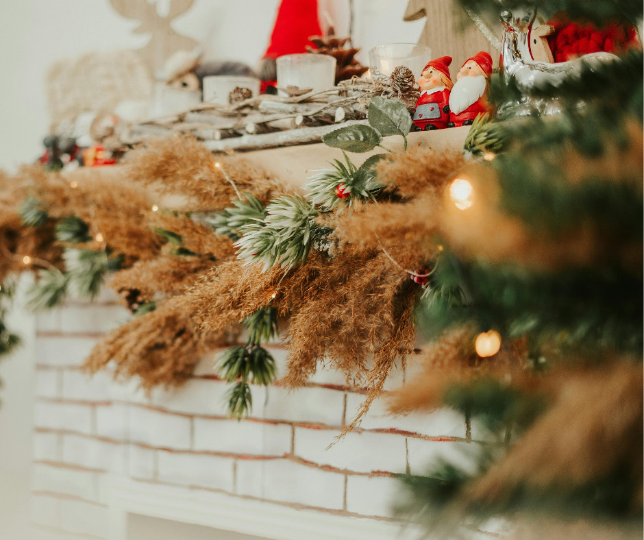 Klimatyczne dodatki do namiotu zimowego Przytulne wnętrze świąteczne