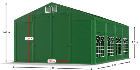 4x8 m Namiot imprezowy - Klasyk (art. 243579)