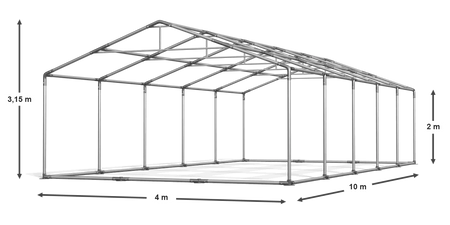 4x10 m Namiot imprezowy - Klasyk (art. 28801)