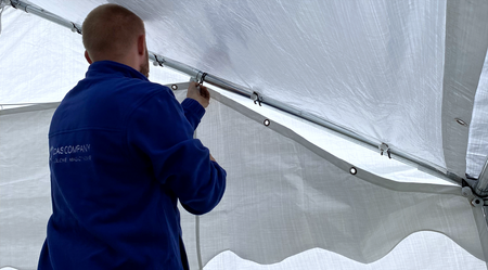 5x12 m Namiot imprezowy - Ekonomiczny (art. 966103)