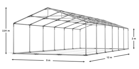 5x12 m Namiot imprezowy - Klasyk (art. 46877)