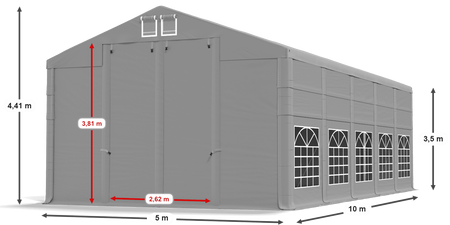 5x10 m Namiot imprezowy - Klasyk (art. 3075)
