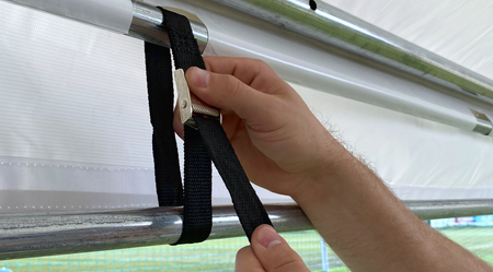 6x10 Namiot magazynowy - Trudnopalny (art. 434966)