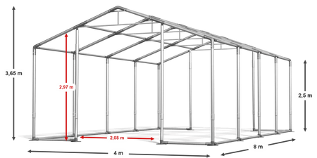 4x8 m Namiot imprezowy - Klasyk (art. 243579)