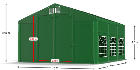 4x6 m Namiot imprezowy - Klasyk (art. 242567)