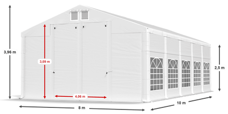 8x10 m Namiot imprezowy - Klasyk (art. 21365)