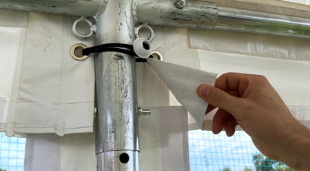 8x10 Namiot magazynowy - Trudnopalny (art. 805091)