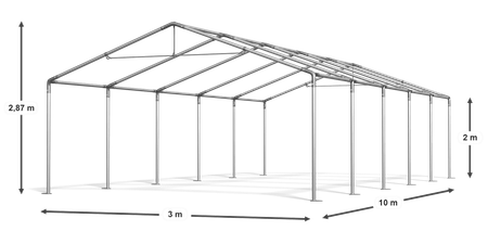 3x10 m Namiot imprezowy - Klasyk (art. 4925)