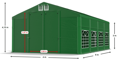 4x8 m Namiot imprezowy - Klasyk (art. 29008)