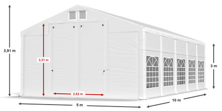 5x10 m Namiot imprezowy - Klasyk (art. 35156)