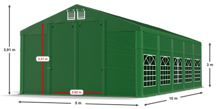 5x10 m Namiot imprezowy - Klasyk (art. 35215)