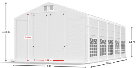 5x10 m Namiot imprezowy - Klasyk (art. 3056)