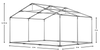 4x4 m Namiot imprezowy - Klasyk (art. 27832)