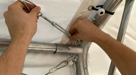 6x8 m Namiot imprezowy - Komfort (art. 197300)