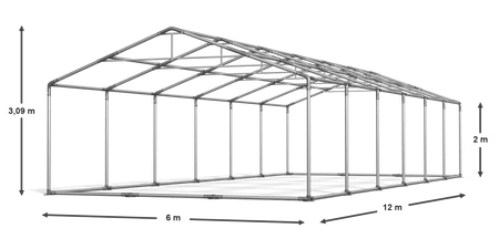 6x12 m Namiot imprezowy - Klasyk (art. 53928)
