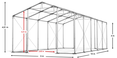 5x10 m Namiot imprezowy - Klasyk (art. 28675)